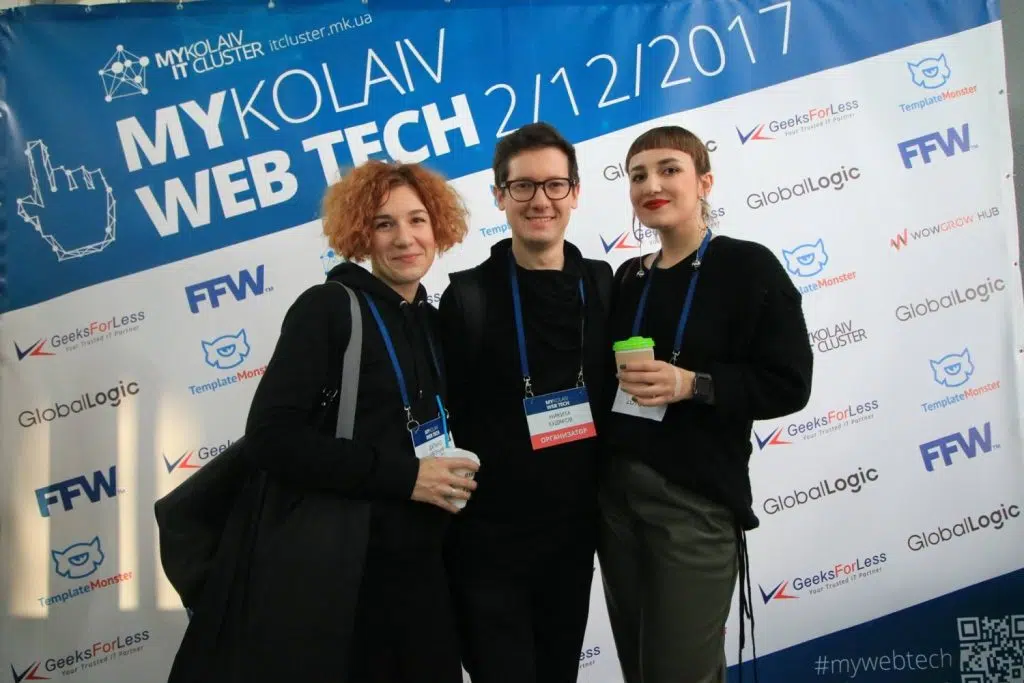 Nikita at the Web Tech Conference 2017