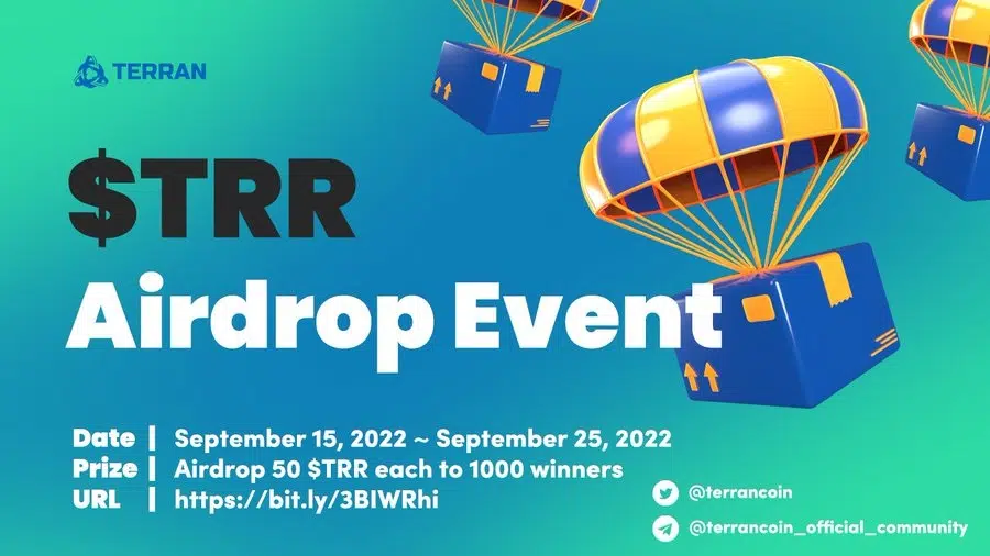 Terran airdrop event