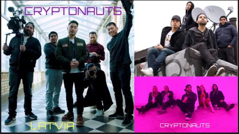 Cryptonauts now. In addition to the three founders of the project, 6-7 freelancers work with them.