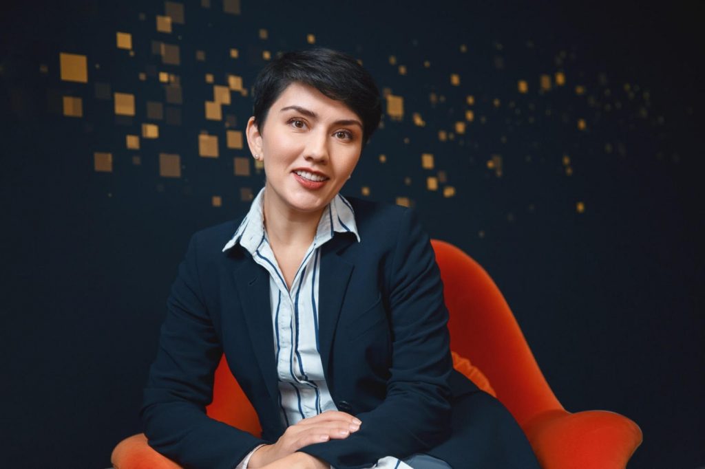 Marina Khaustova, photo from Asia Blockchain Summit