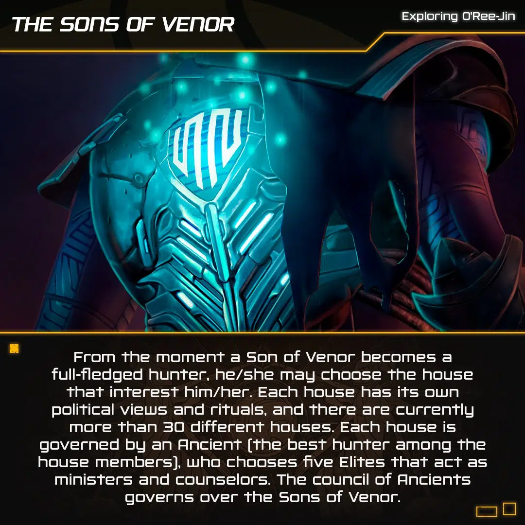 The Sons of Venor civilization. story - Sahad Hero from this civilization