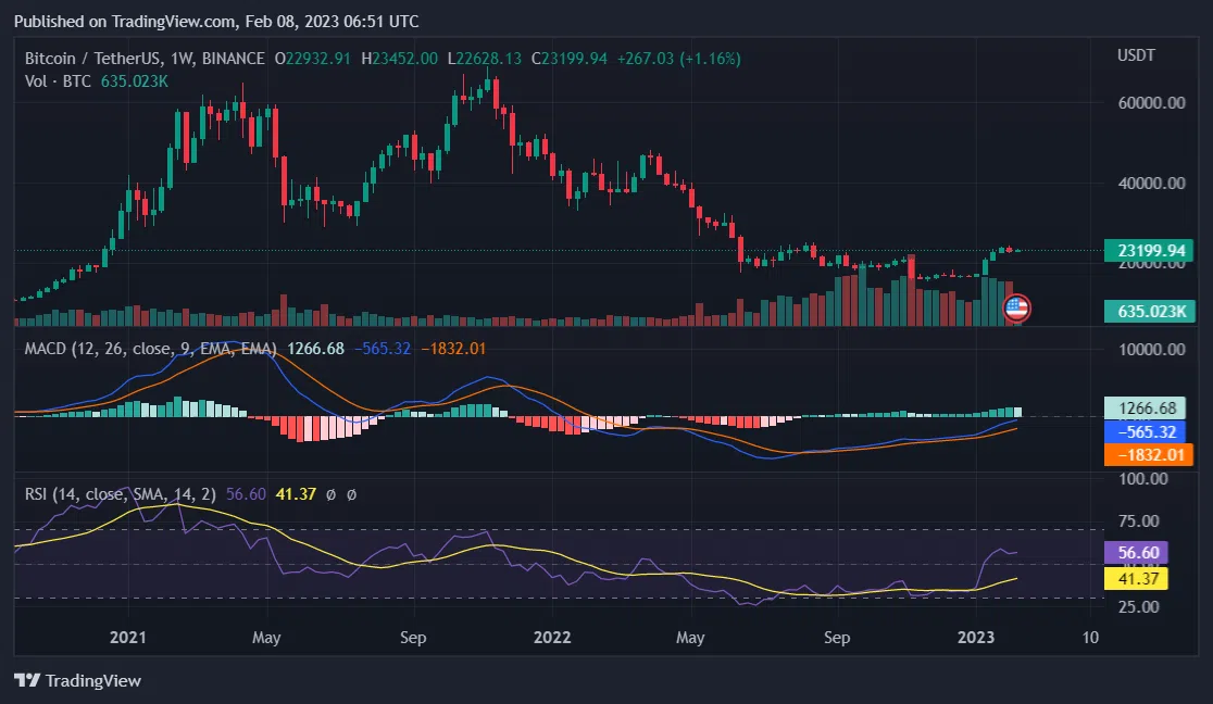BTC/USD 1 month chart. Source: Trading View