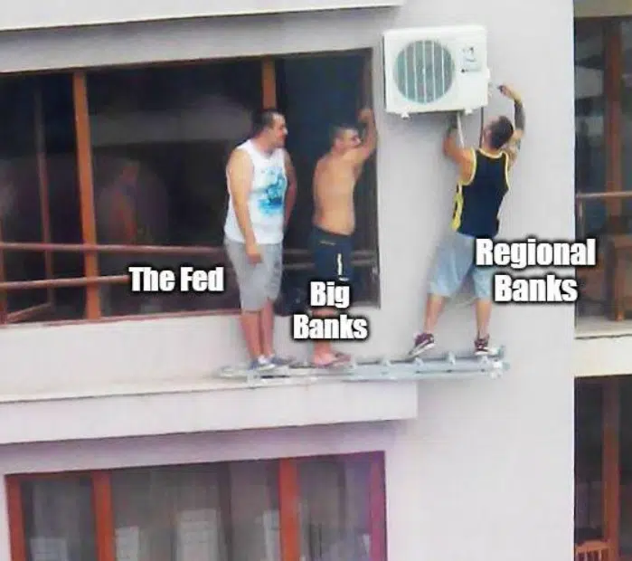 The Fed, big banks, and regional banks meme